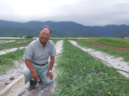 生産者の天間さん