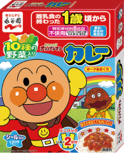 アンパンマンミニパックカレー　ポークあまくちポークあまくち