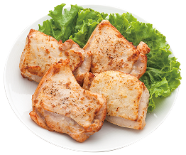 レンジでやわらかチキンステーキ（和風味）