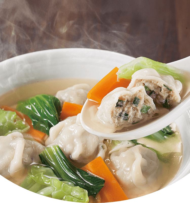 食感ぷるもち 肉汁じゅわっ