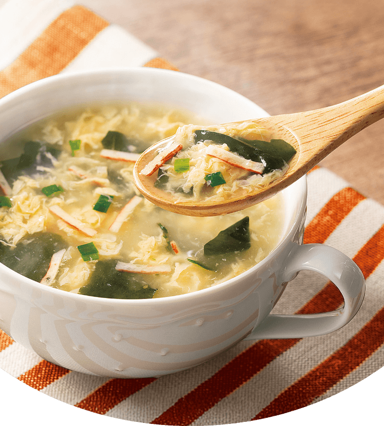 スープうまぁ～ たまごふわぁ～ みんなのおすすめ! 推しコープ第2位