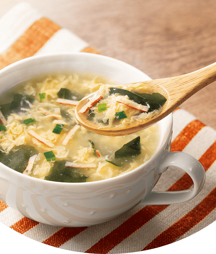 スープうまぁ～ たまごふわぁ～ みんなのおすすめ! 推しコープ第2位